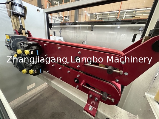 Máquina de fabricación de tiras de etiquetas de PVC y línea de extrusión de perfiles con ancho uniforme extrusor de tornillo doble cónico de borde liso