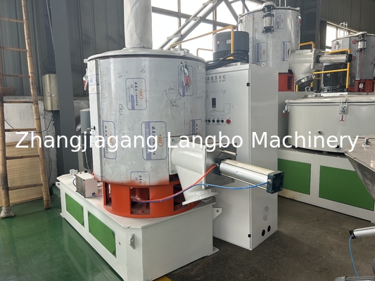 Combinación de mezcladores de plástico de acero inoxidable para mezclar materias primas de PVC