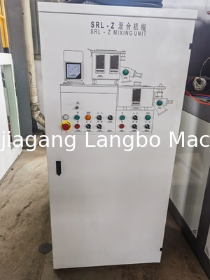 Combinación de mezcladores de plástico de acero inoxidable para mezclar materias primas de PVC