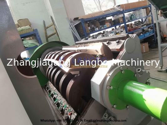 37KW triturador para tuberías de PVC línea de máquina de reciclaje de residuos plásticos