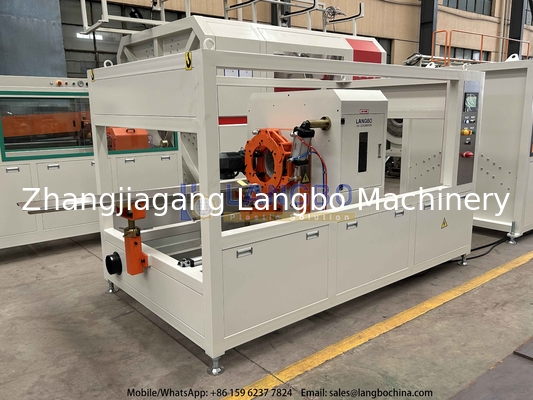 SIEMENS / SCHNIDER Máquina de tuberías de plástico de contacto de PVC, máquina de toma de tomas de tuberías, línea de extrusión de tuberías de agua, máquina de fabricación de tuberías