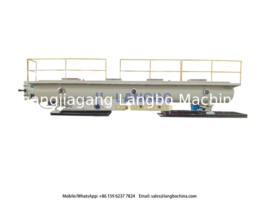 Línea de extrusión de precisión de larga duración de alta producción para tuberías de doble cavidad de PVC