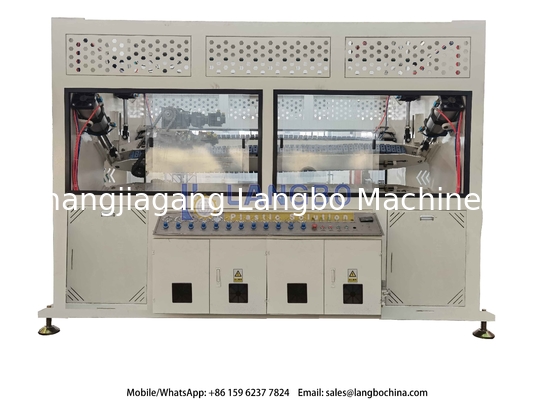 SIEMENS / SCHNIDER Máquina de tuberías de plástico de contacto de PVC, máquina de toma de tomas de tuberías, línea de extrusión de tuberías de agua, máquina de fabricación de tuberías
