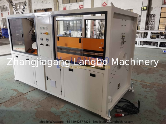 Línea de extrusión de tubería de PVC-U de 50-200 mm con caja de engranajes integrada de 80/156 55kw y motor Siemens