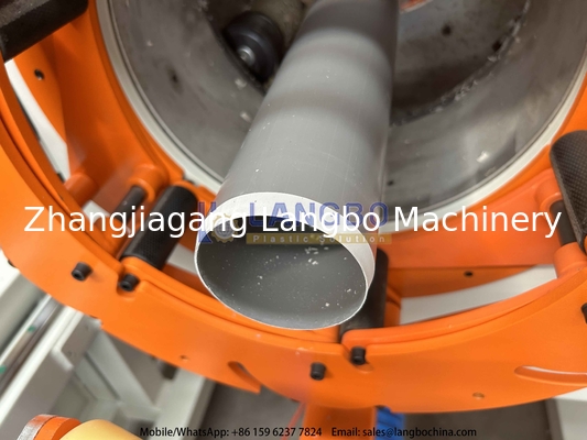Máquina para la fabricación de tuberías de PVC con extrusora de tornillo paralelo para conductos eléctricos de abastecimiento de agua y aguas residuales