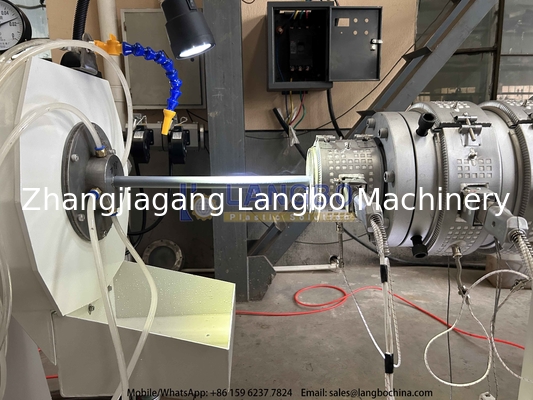 Máquina de fabricación de tuberías de manguera de plástico de PVC de alta velocidad