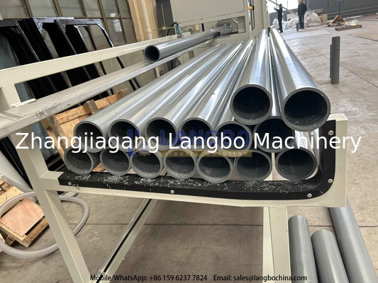 Línea de extrusión de tuberías de PVC OPVC 16-160mm Máquina de fabricación de tuberías de PVC Extrusora cónica de tornillos gemelos