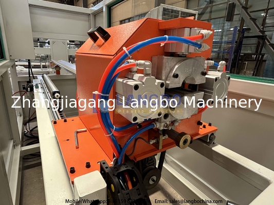 Máquina de fabricación de tuberías HDPE de bajo ruido Línea de extrusión de tuberías de alta capacidad