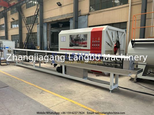 Inversor ABB utilizado en la línea de extrusión de tuberías HDPE de 16-110 mm con extrusora 65/33