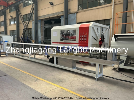 Plastico HDPE PE de pared única de pared doble alcantarillado de agua de drenaje de tubería de manguera de tubo de extrusión de producción de fabricación máquina