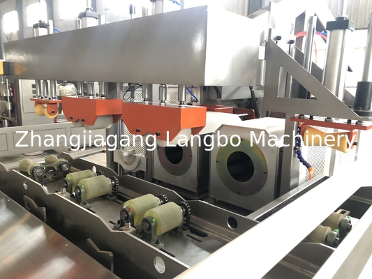 Máquina automática para la fabricación de tuberías de PVC de plástico eléctrico de agua con horno único o doble