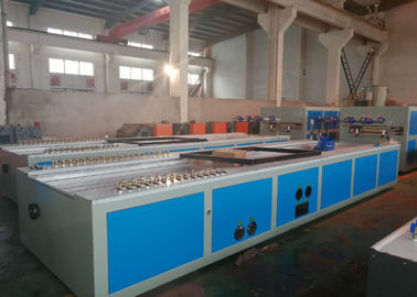 Máquina de elaboración de extrusores de perfiles de paneles de pared de paneles de línea de tablero de mármol artificial de PVC