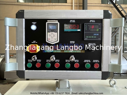 Línea de fabricación de tuberías de PVC de alta velocidad con un rango de diámetro de tubería de 50-250 mm