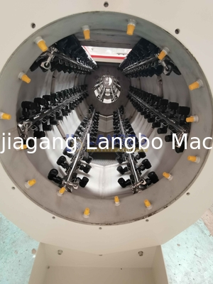 Línea de fabricación de tuberías de PVC de alta velocidad de 800 kg/h con tornillo de alta velocidad 80/173 para el diámetro de la tubería 75-250 mm