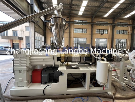 Máquina avanzada de extrusión de tuberías de conducto de PVC de alta velocidad para la línea de producción de UPVC y CPVC Máquina para hacer tornillos gemelos paralelos