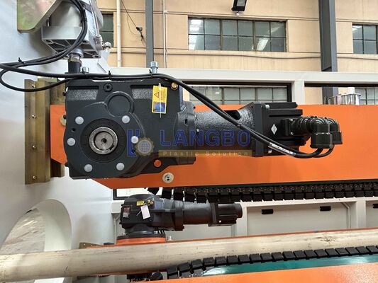 Máquina de extrusión de tuberías de plástico de PVC con contactor de  o SCHNIDER y diámetro de tornillo 65/132