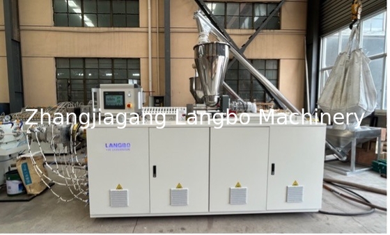 75-250mm PVC tubo de conducto eléctrico de abastecimiento de agua máquina de fabricación