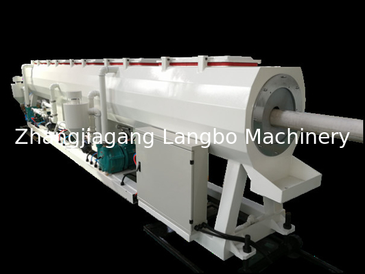 Línea de producción de tuberías de agua de PVC, máquina de extrusión