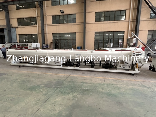 Máquina de fabricación de tuberías de agua de HDPE totalmente automática para la agricultura tubería de riego tubería de suministro de agua potable