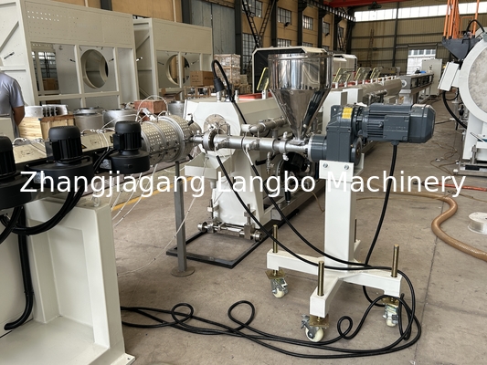 Máquina de fabricación de tuberías de agua de HDPE totalmente automática para la agricultura tubería de riego tubería de suministro de agua potable