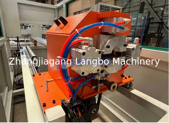 Máquina de extrusión de tuberías de HDPE de 16-63 mm con grado automático completo y relación 33 1 LD