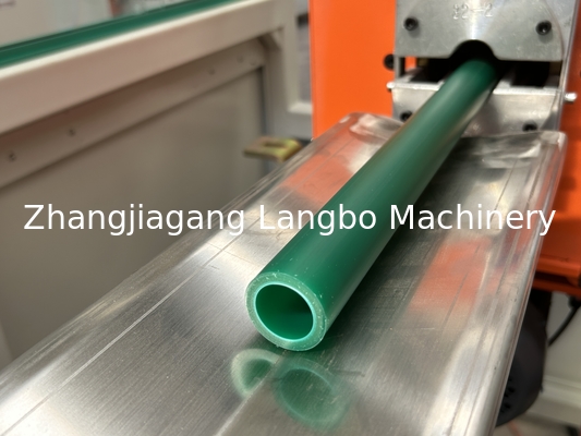 20-63mm Extrusora de tornillo único de plástico doble tres triple a-B-a capa PPR PE HDPE LDPE Riego Abastecimiento de agua Energía Gas de plomo manguera de tubería Línea de producción de extrusión