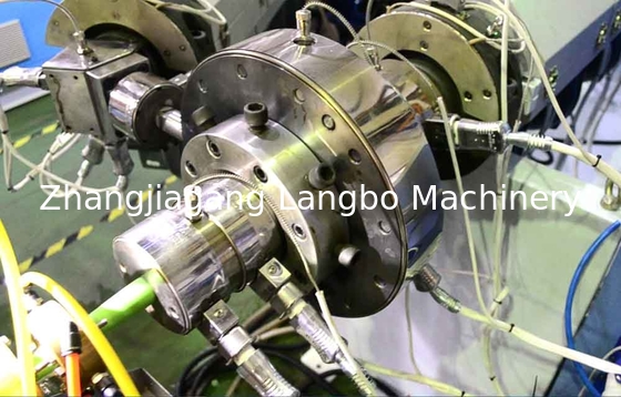 Línea de producción de extrusión de tubos PPR de tornillo único Máquina de extrusión de extrusores de plástico Máquina de extrusión de tubos de fibra de vidrio PPR