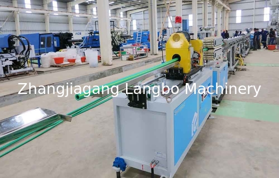 Línea de producción de extrusión de tubos PPR de tornillo único Máquina de extrusión de extrusores de plástico Máquina de extrusión de tubos de fibra de vidrio PPR