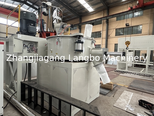 Sistema automático de mezcla de polvo de plástico de PVC de alta velocidad Unidad de mezclador Máquina de materia prima Máquina de mezcla de plástico / Máquina de mezcla de PVC para alta capacidad