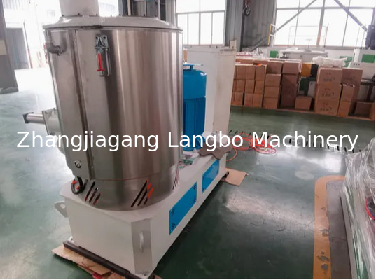 Máquina de mezcla de materiales de PVC de 300L/mezclador de materias primas de plástico/mezclador caliente de alta velocidad para procesos de compuesto