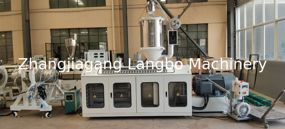 Línea de extrusión de tuberías de PE 20-110 mm Máquina de fabricación de tuberías de PE plástico HDPE PP Pert PPR / Línea de producción de HDPE / Máquina láser de extrusores de plástico