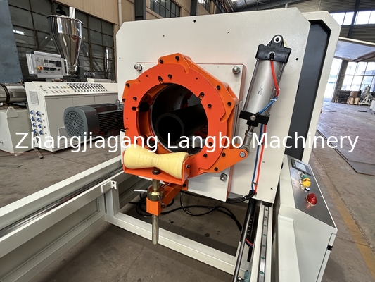 Plastico PPR HDPE PP PE PVC extrusora de tuberías de hacer máquina de extrusión línea de producción