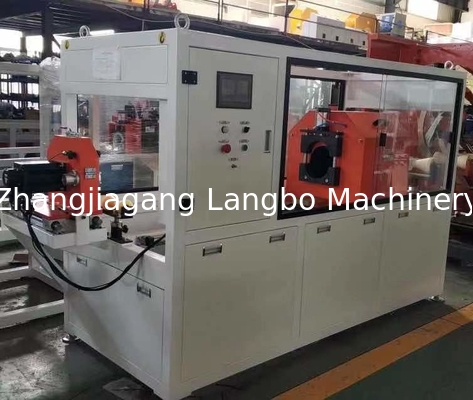 Línea de producción de tuberías de plástico de doble tornillo extrusora/máquina de extrusión de doble salida 150kg-220kg