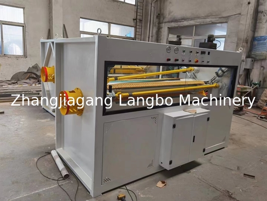Línea de producción de tuberías de plástico de doble tornillo extrusora/máquina de extrusión de doble salida 150kg-220kg
