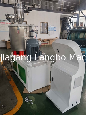 Máquina de mezcla de materiales de PVC de 25L/mezclador de materias primas de plástico/mezclador caliente de alta velocidad para procesos de compuesto