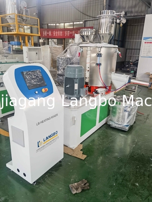 Máquina de mezcla de materiales de PVC de 25L/mezclador de materias primas de plástico/mezclador caliente de alta velocidad para procesos de compuesto