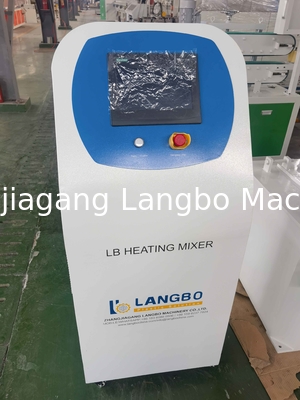 Máquina de mezcla de materiales de PVC de 25L/mezclador de materias primas de plástico/mezclador caliente de alta velocidad para procesos de compuesto