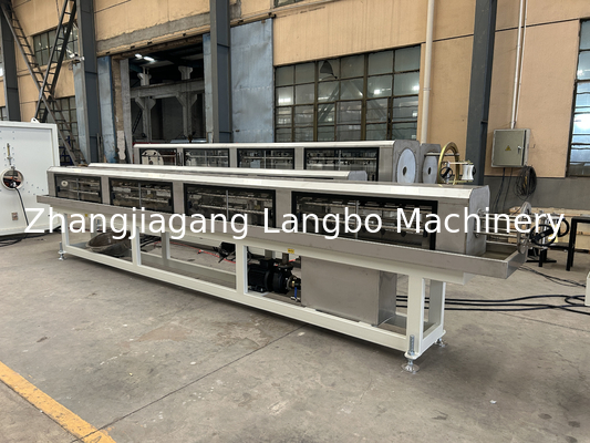 Extrusor de tubería corrugada de plástico compuesto PPR Extrusión de la línea de producción de la máquina de fabricación doble tornillo multi