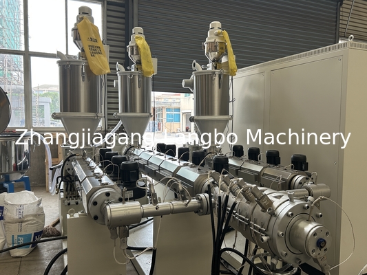 Extrusor de tuberías de drenaje de agua PPR de plástico Máquina de producción de tuberías de riego por goteo agrícolas