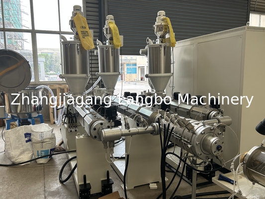 PPR máquina de extrusión de tuberías de agua línea de producción de plástico totalmente automática