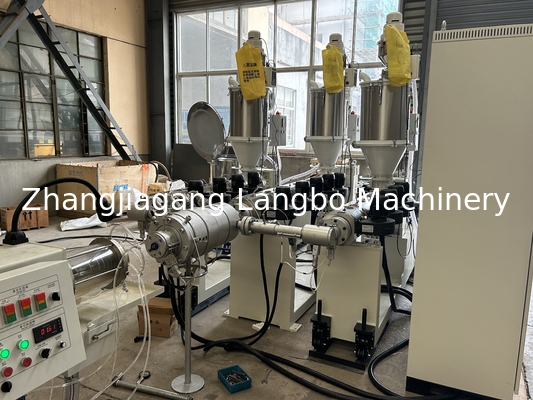 Línea de producción de extrusión de tuberías de tubería de inyección de agua de riego de PPR de doble capa