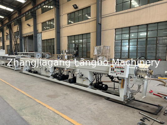 Plastic PPR Water Sewage Electric Conduit Single Wall Corrugated Pipe Hose Tube Extrusion Production Making Machine Plant