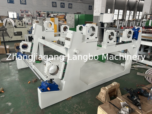 Máquina para hacer láminas de plástico PP PS PE Máquina de extrusión de láminas Máquina de extrusión de línea de extrusión de tornillo único