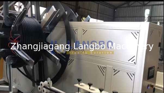 Máquina de remolque de tuberías de gran diámetro bobina de PE para línea de extrusión de plástico