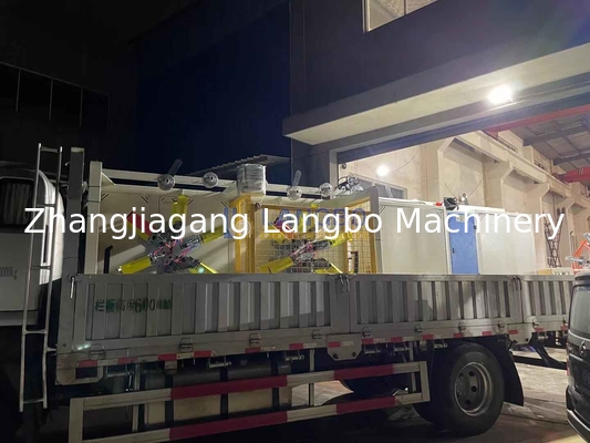 Bobinador de tubería para extrusora de plástico Línea de producción de extrusión de perfiles de tubería de PE