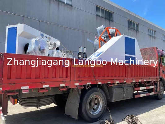 Bobinadora de tubería PE HDPE para línea de producción de tubería Máquina extrusora de tubería corrugada de doble pared