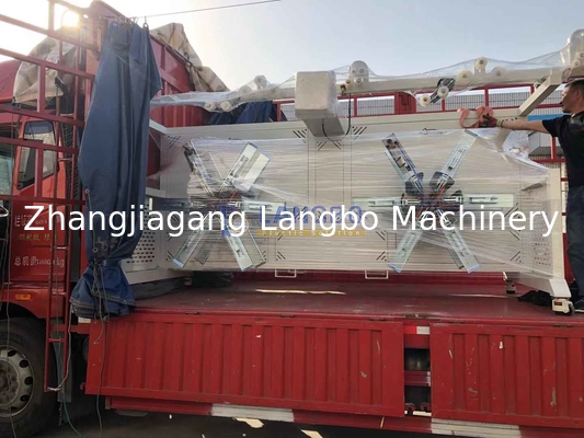 Envasador de tuberías de plástico de doble disco totalmente automático para el procesamiento de tuberías de HDPE de tamaño 20 mm