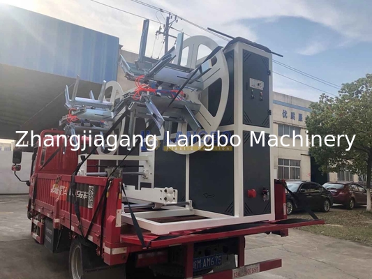 16-160 mm Diámetro de la línea de extrusión de tubería PE de bobina con rango de enrollamiento de 1600-3200 mm