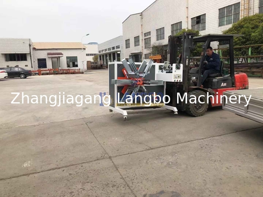Máquina de enrollamiento de tuberías de plástico con máquina de cinta para la máquina de extrusión de tuberías de PE de gran diámetro