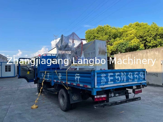 Bobinadora de tubería de plástico PE para agua y alcantarillado para máquina de extrusión
